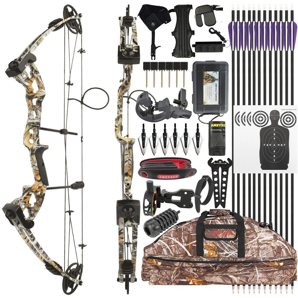 JUNXING M131  Hunting Compound Bow Set 310 FPS