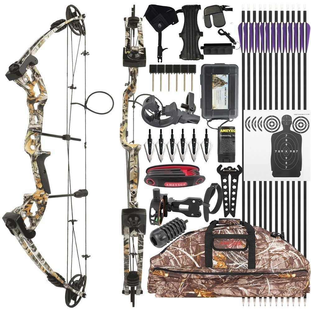 JUNXING M131 Hunting Compound Bow Set 310 FPS