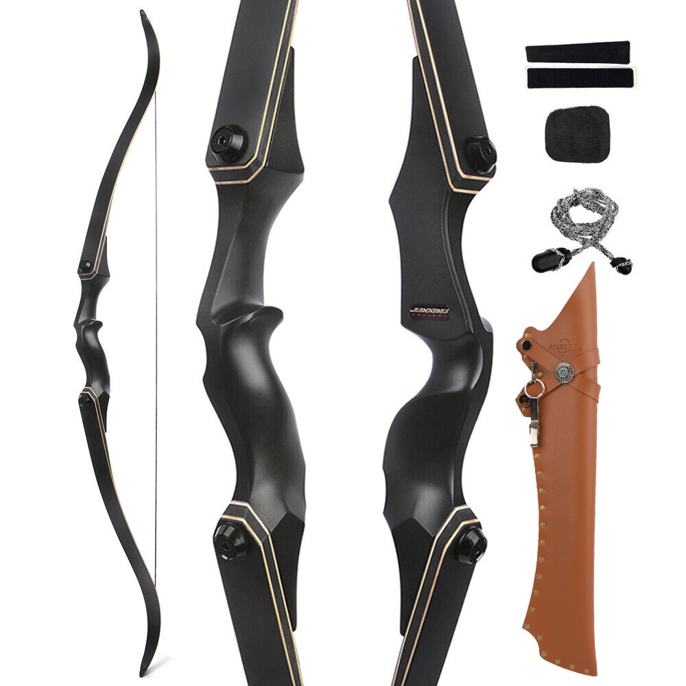 Junxing takedown recurve bow with accessories

