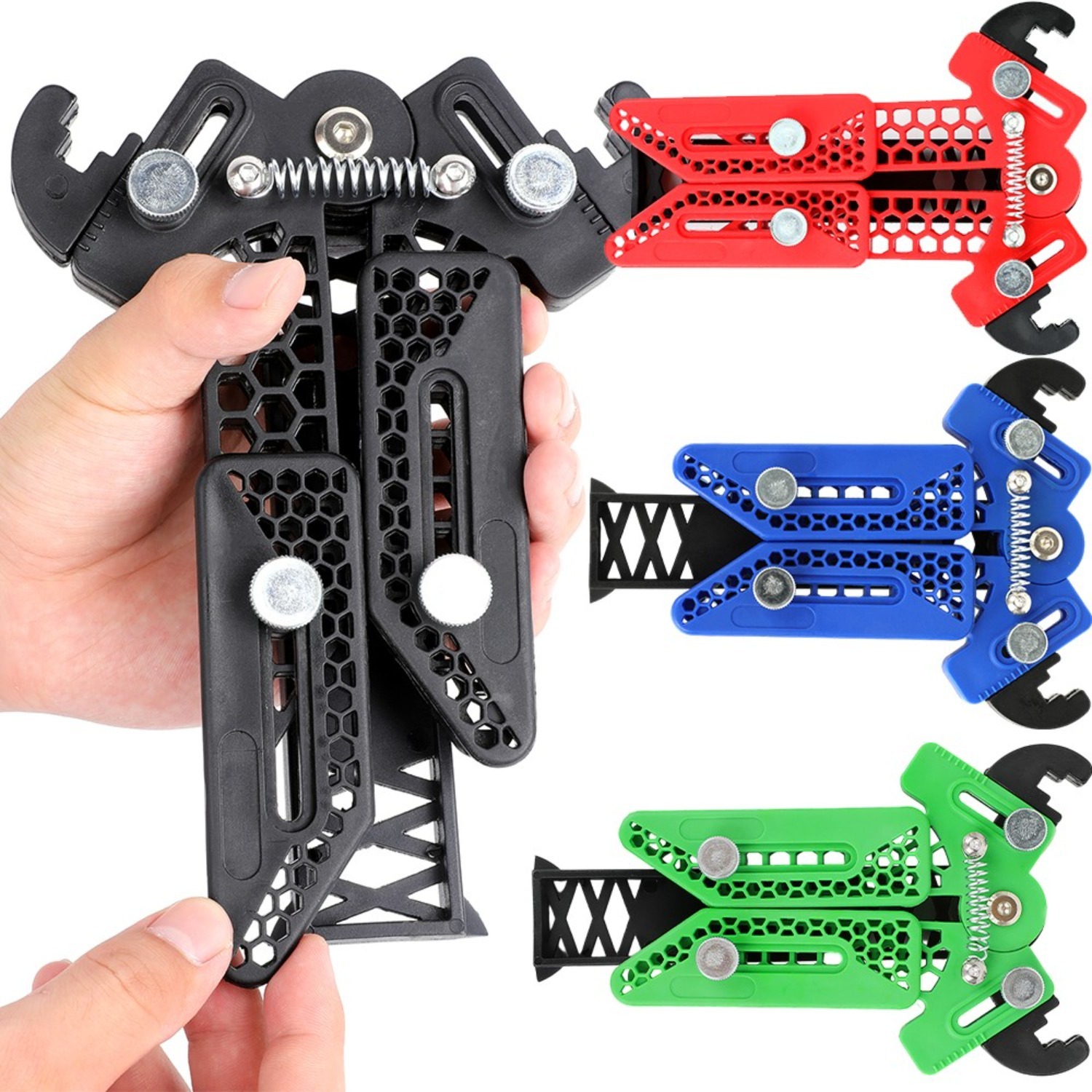 Dual-Use Compound Bow Stand Adjustable Tripod Support System