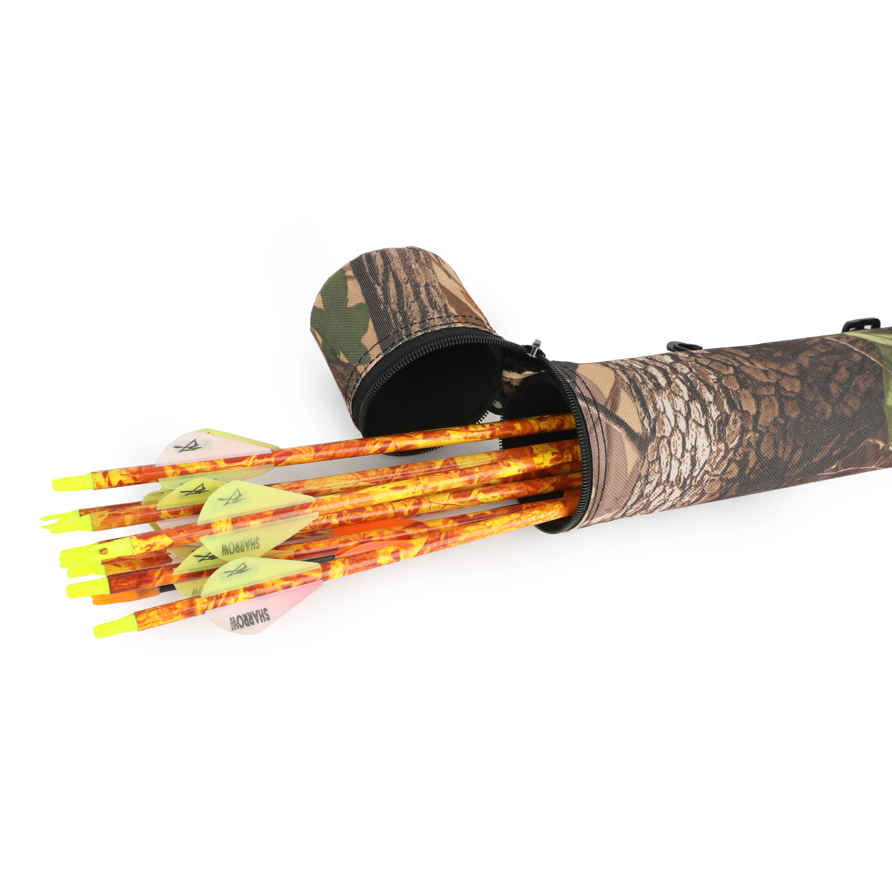 Back Arrow Quiver Shoulder Tube Holder Bow Hunting Target