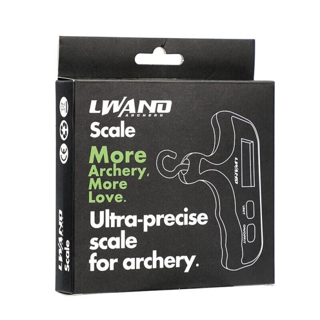 Archery Bow Scale Draw Weight 110 lbs Peak Hold Weight Display