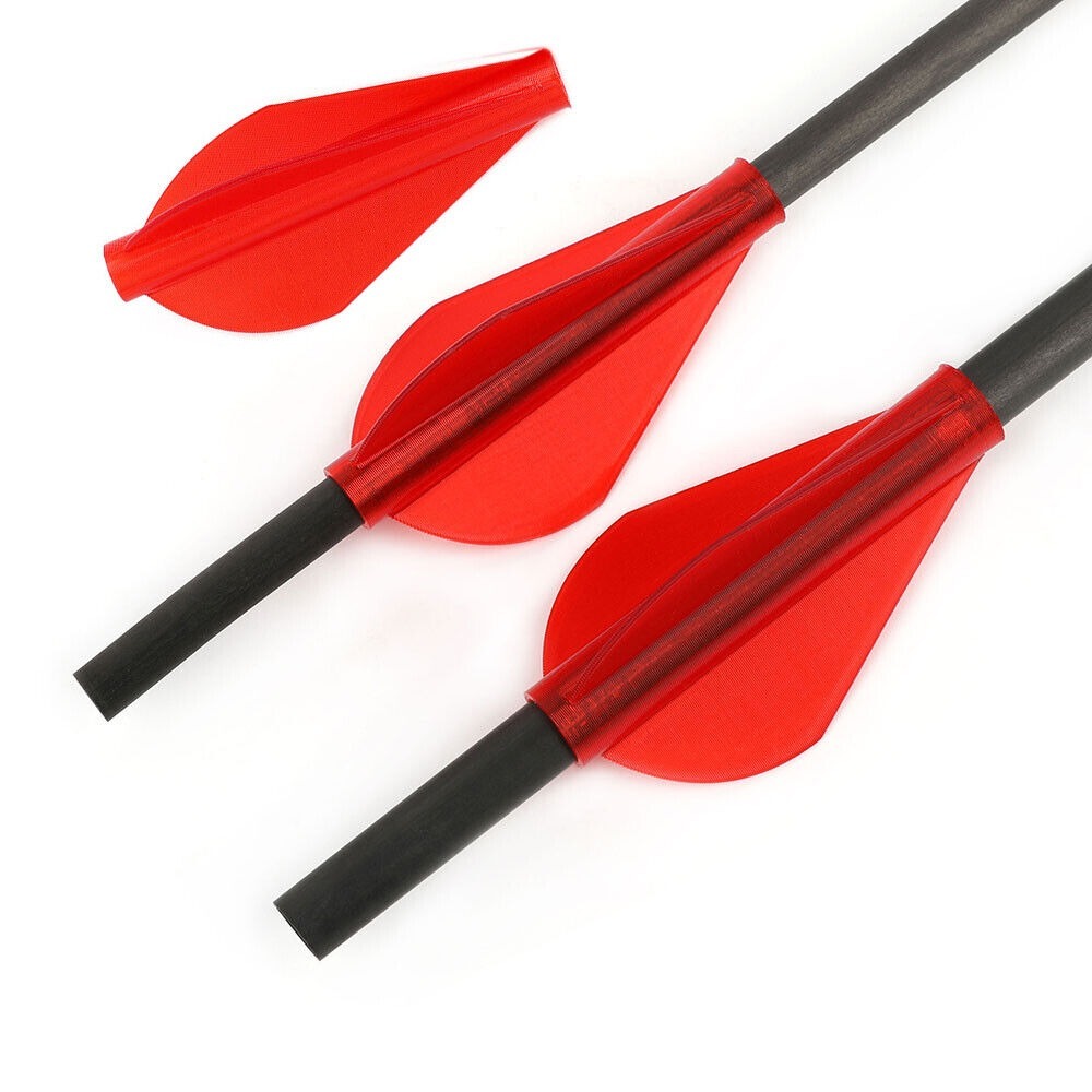 Archery Arrow Vanes One-Piece Fletches Conjoined 1.75"