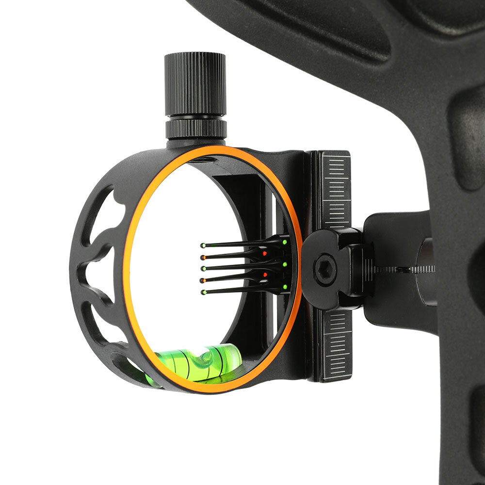 5-Pin Compound Bow Sight Entry-Level Hunting & Target Shooting