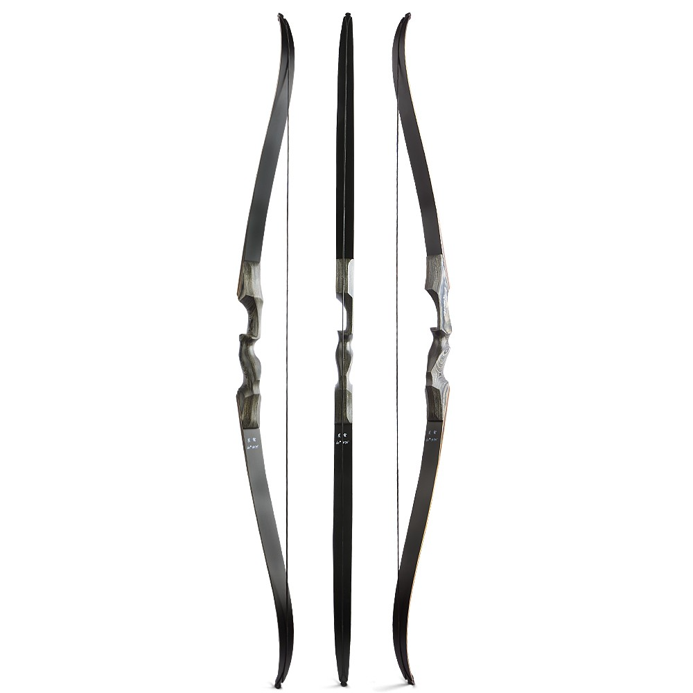 BLACK HUNTER Takedown Recurve Bow Set Premium Bamboo Traditional