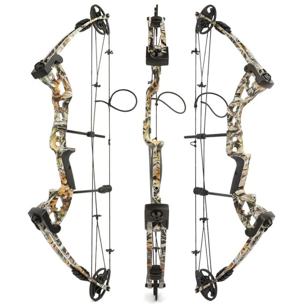 JUNXING M131 Compound Bow Fishing Set 30-55lbs Bowfishing RH LH