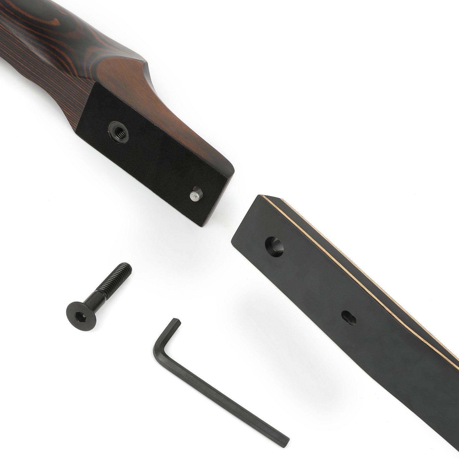 60" Traditional Recurve Bow Hunting Set 25-60lbs