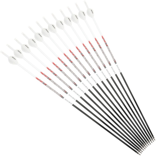32 inch Pure Carbon Arrows ID6.2 SP300-800 Recurve Bow Compound Bow 