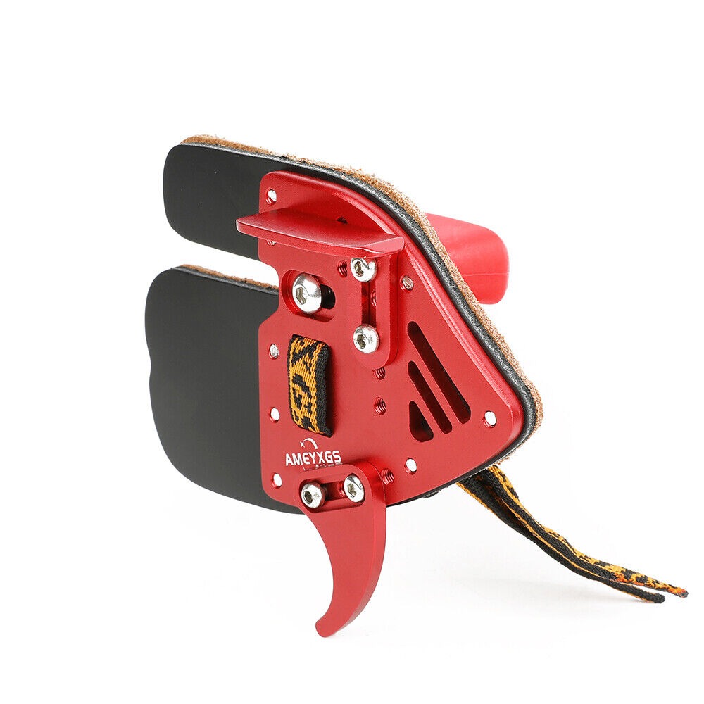 Recurve Bow Finger Guard Tab Leather Protector Gear Target Hunting