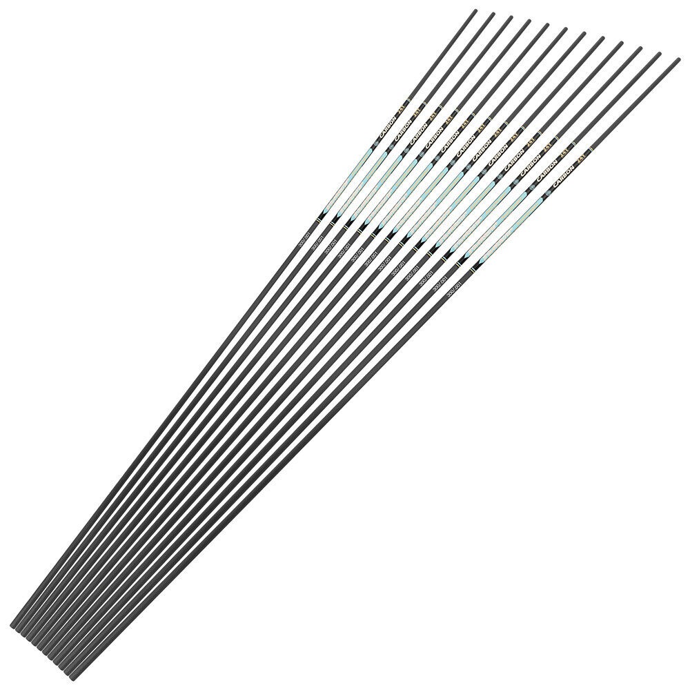 24T Archery Pure Carbon Arrow Shafts ID4.2mm +/-.001" +/-.003"