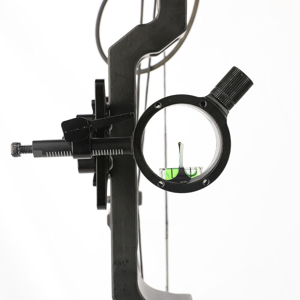 1 Pin Compound Bow Sight 0.019" Adjustable Archery Hunting Target