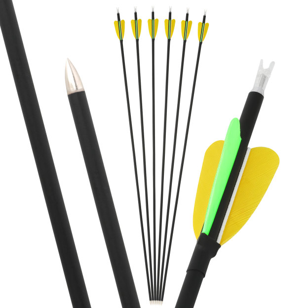 Target Arrows Carbon Feather 4.2mm SP500 Archery Hunting Practice