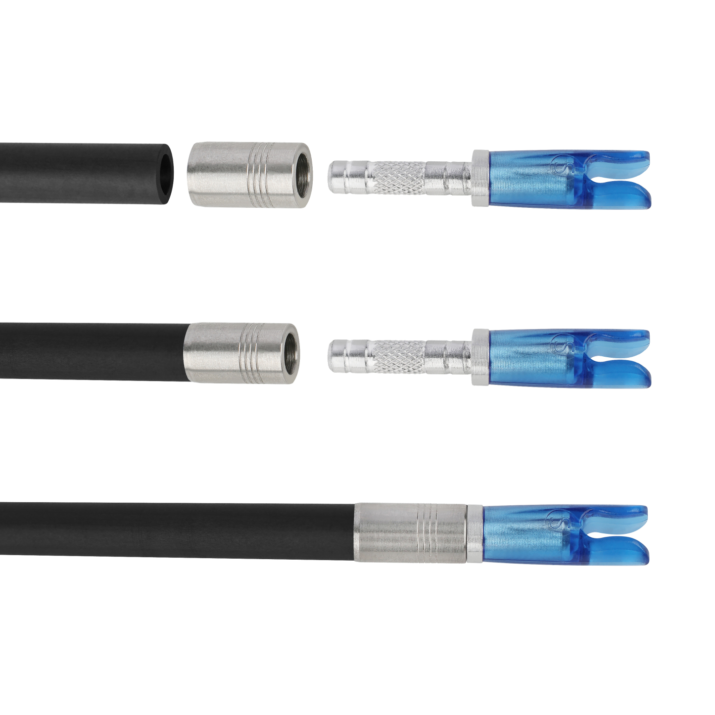 PANDARUS ICEPOINT 40T Pure Carbon Arrows .003" 3.2mm Competition