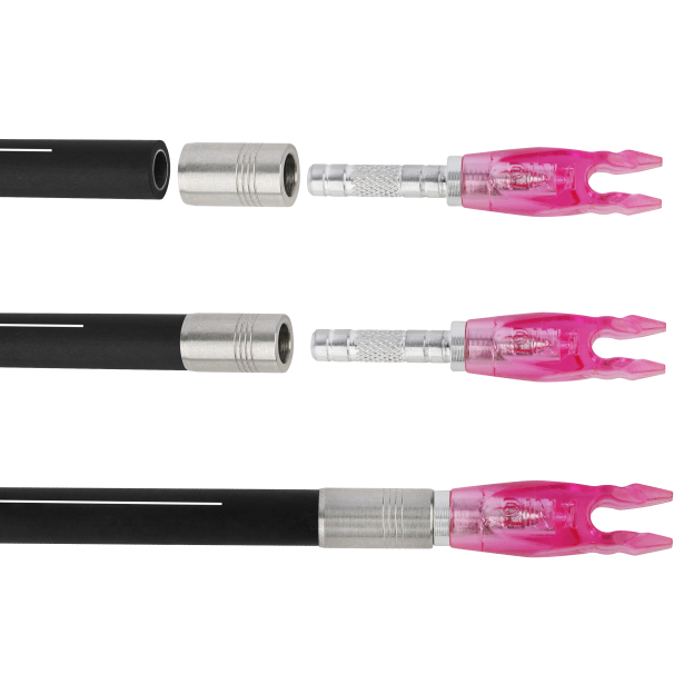 PANDARUS ELITE CA-320 Carbon Aluminum Arrow .001" ID3.2mm Competition