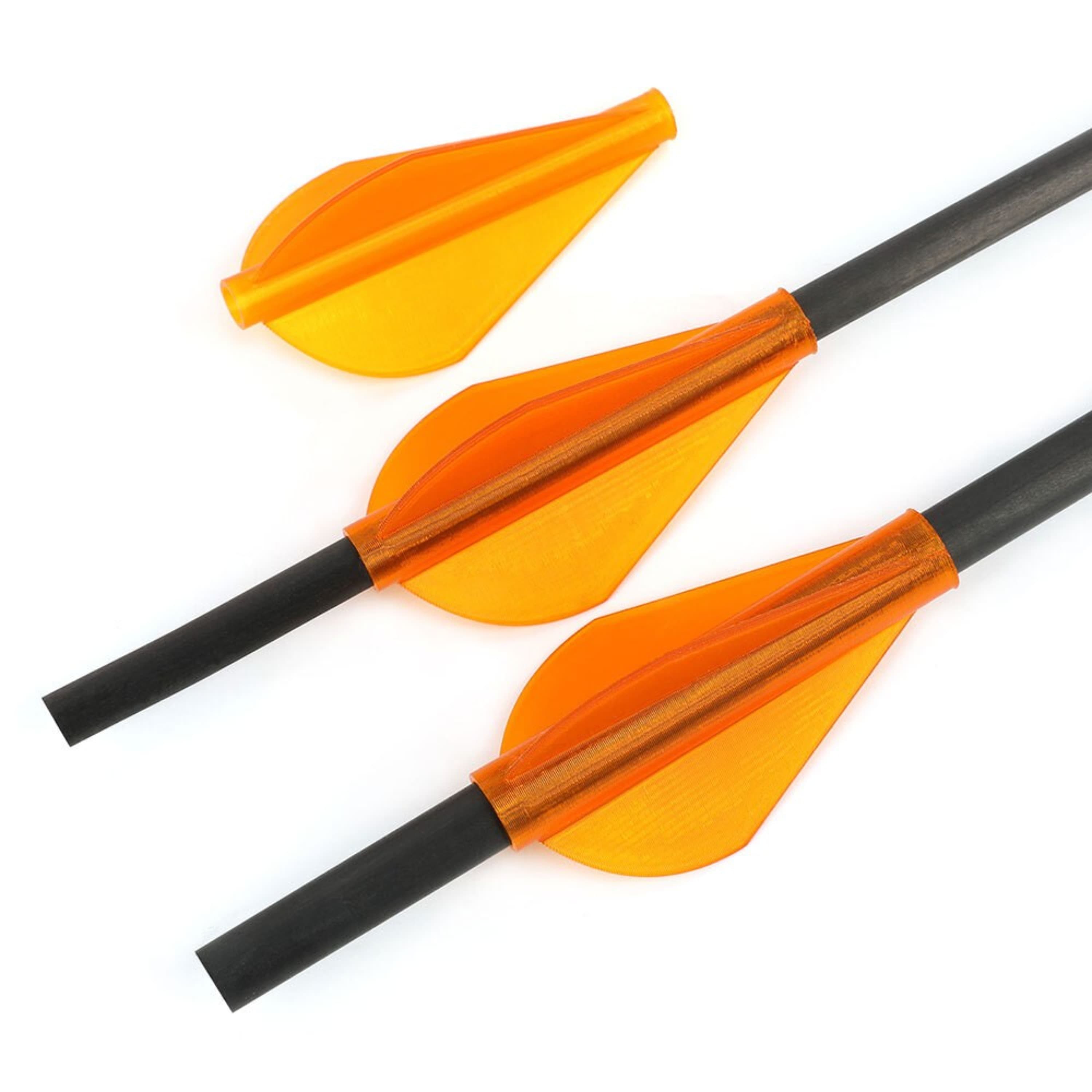 Conjoined Arrow Vanes 1.75" for Target and Hunting Arrows