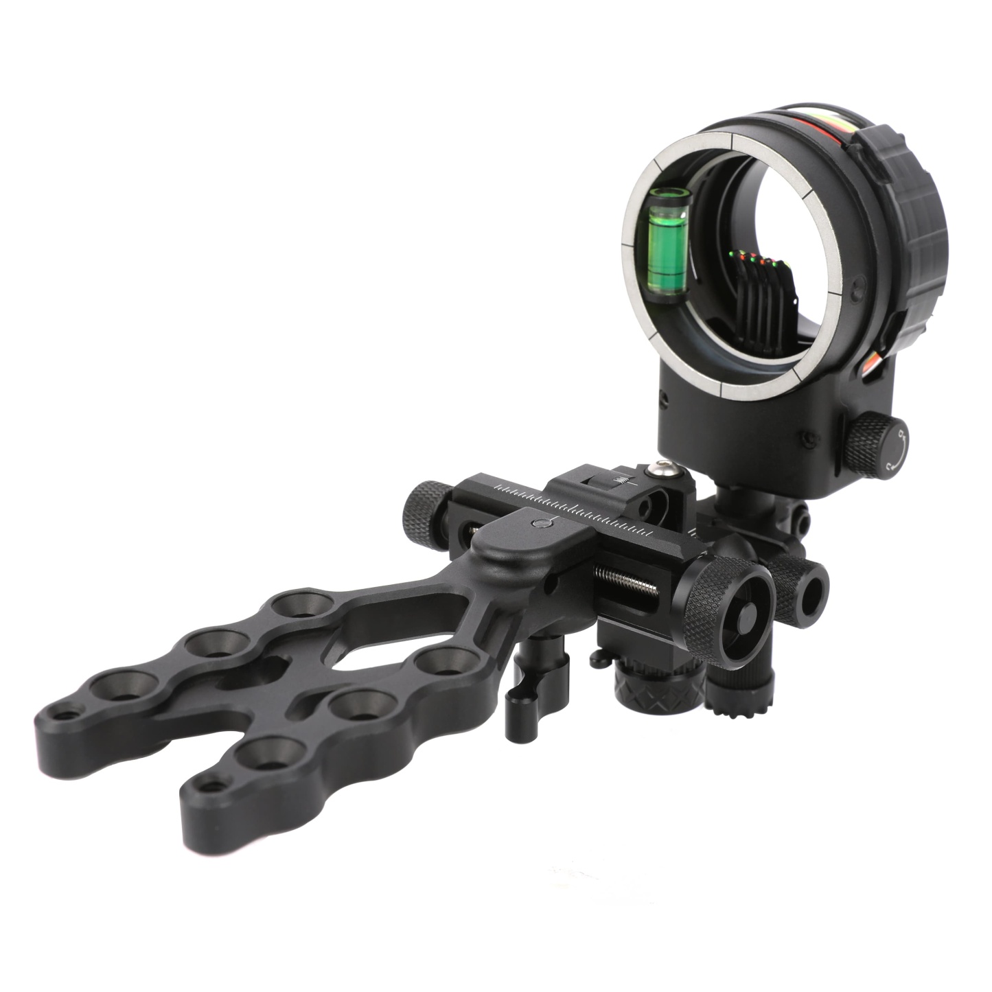 Topoint TX1550 Micro Adjustable Compound Bow Sight 5-Pin CNC Hunting