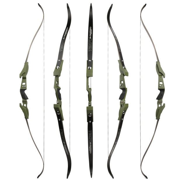 TBOW Complete ILF hunting Bow Set 62" Takedown Recurve 25-60lbs