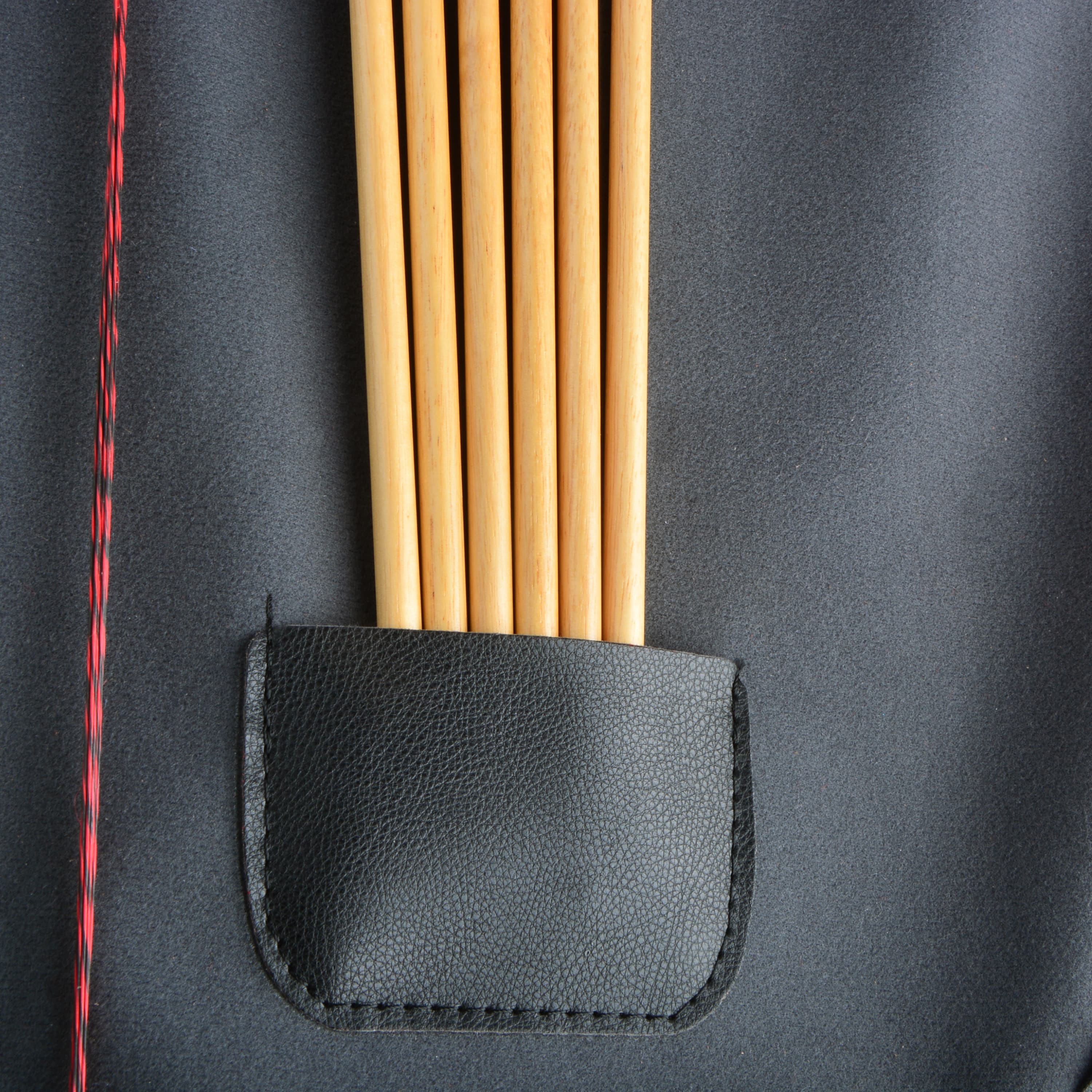Traditional Recurve Bow Case PU Leather Protective Storage