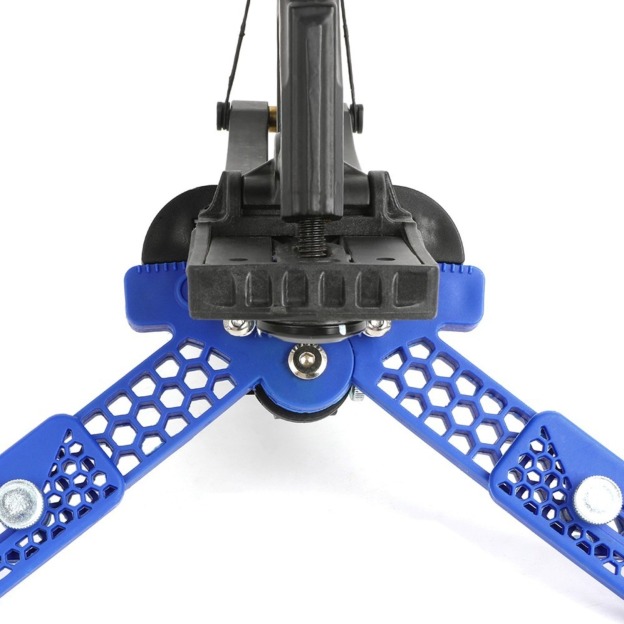 Dual-Use Compound Bow Stand Adjustable Tripod Support System