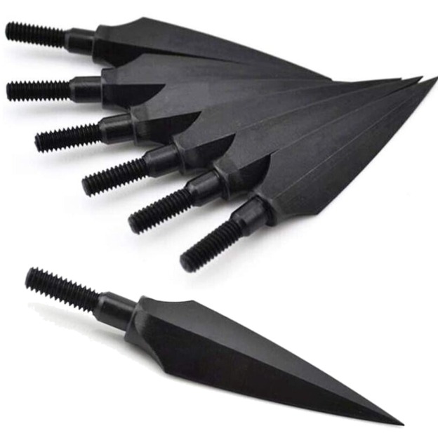 150 Grain Screw-In Broadheads Arrowheads Stainless Steel Arrow Tips