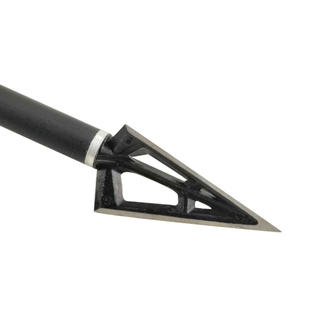 3-Blade Fixed Arrowheads Aluminum Arrowheads for Hunting & Target Shooting