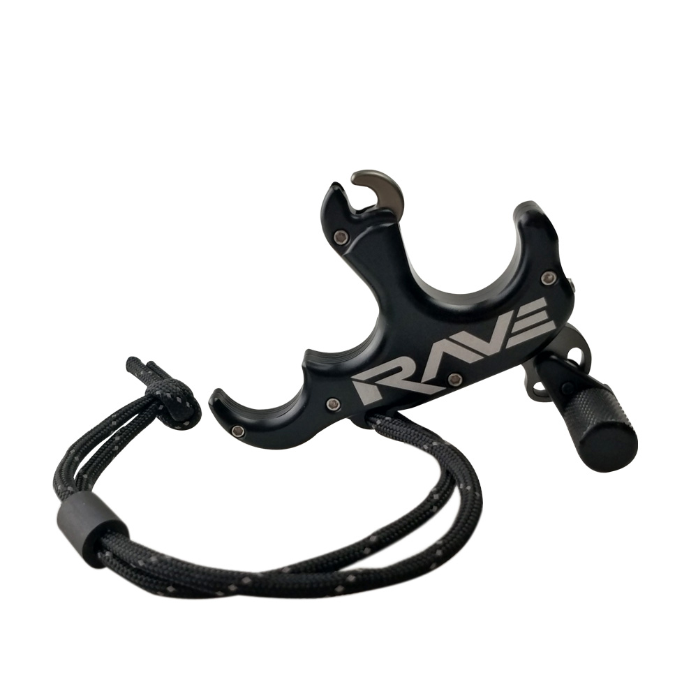 T.R.U. Ball Rave Release Aids Compound Bow 3 Finger CNC