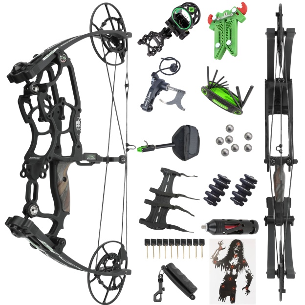 Draw Weight 30-70LBS Dual Use Compound Bow Set Shooting archery 