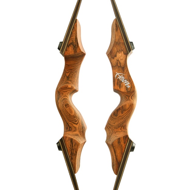 Black Hunter Longbow Recurve Bow and Arrows Kit Hunting LH RH