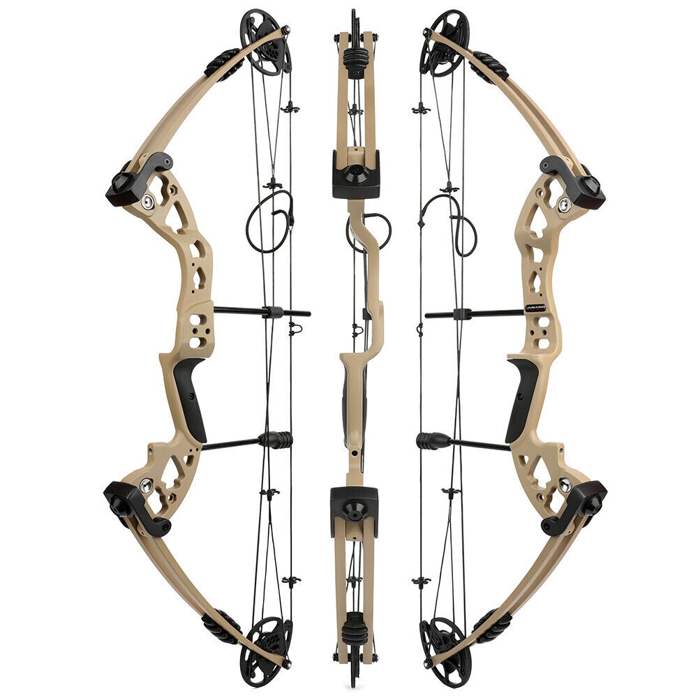 JUNXING M131 Compound Bow Fishing Set 30-55lbs Bowfishing RH LH