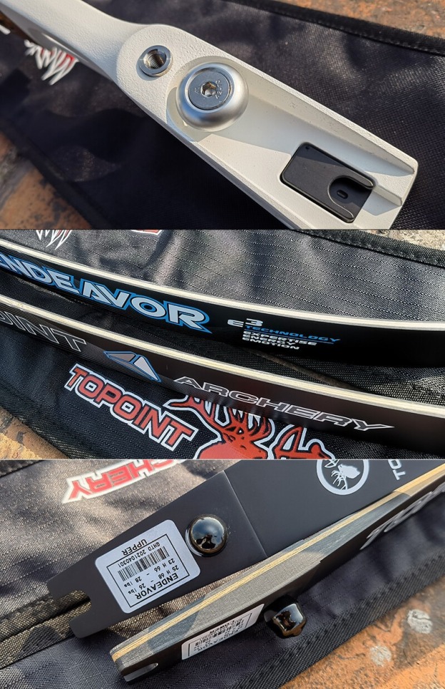 TOPOINT R10 ILF Recurve Riser Competition 25" Olympic & Target LH RH 