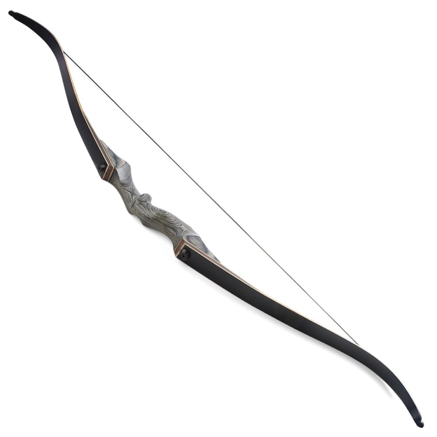 BLACK HUNTER Takedown Recurve Bow Set Premium Bamboo Traditional