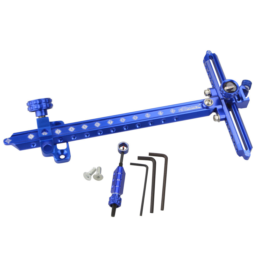 Single Pin Olympic Recurve Bow Sight for Beginner CNC