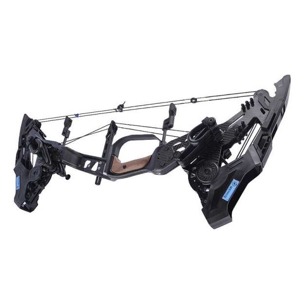 MENGQ Archery Compound Bow Set 21.5-60lbs Steel Ball Dual Use Hunting