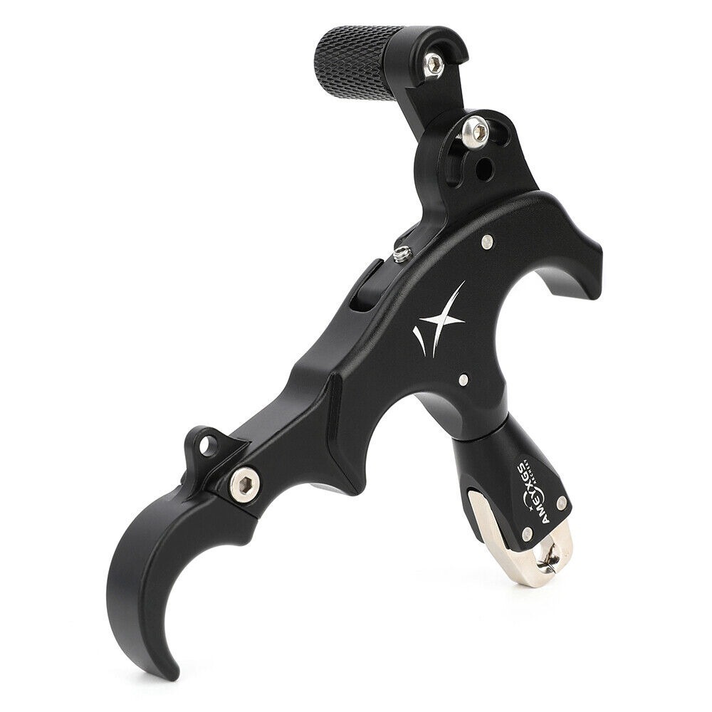 X1 Compound Bow Release Aids Grip Thumb 3 4 Fingers Caliper Trigger