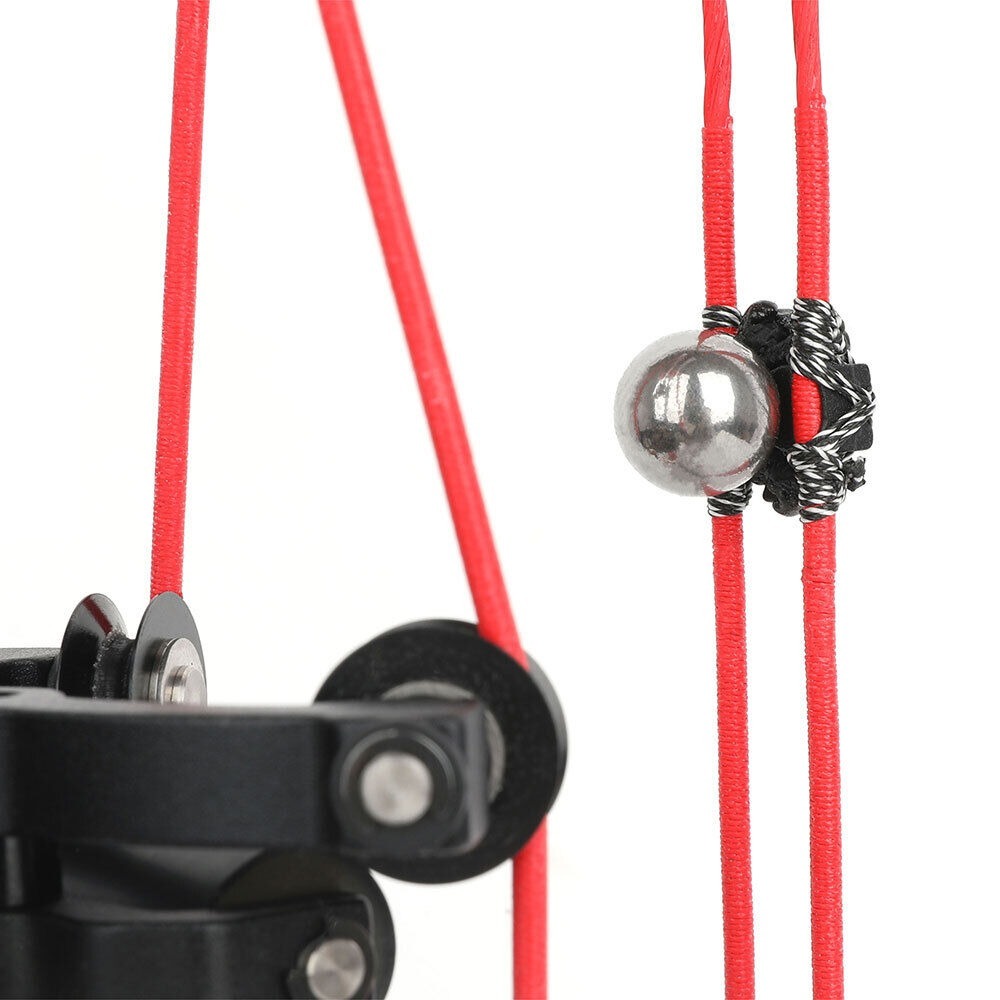 CNC Compound Bow Steel Ball Arrow Dual-use 17" 30-75lbs RH LH