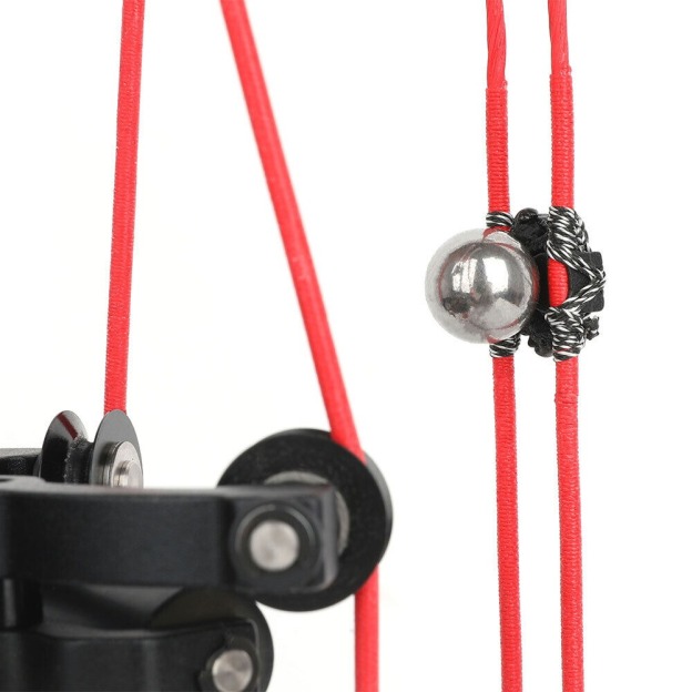 CNC Compound Bow Steel Ball Arrow Dual-use 17" 30-75lbs RH LH