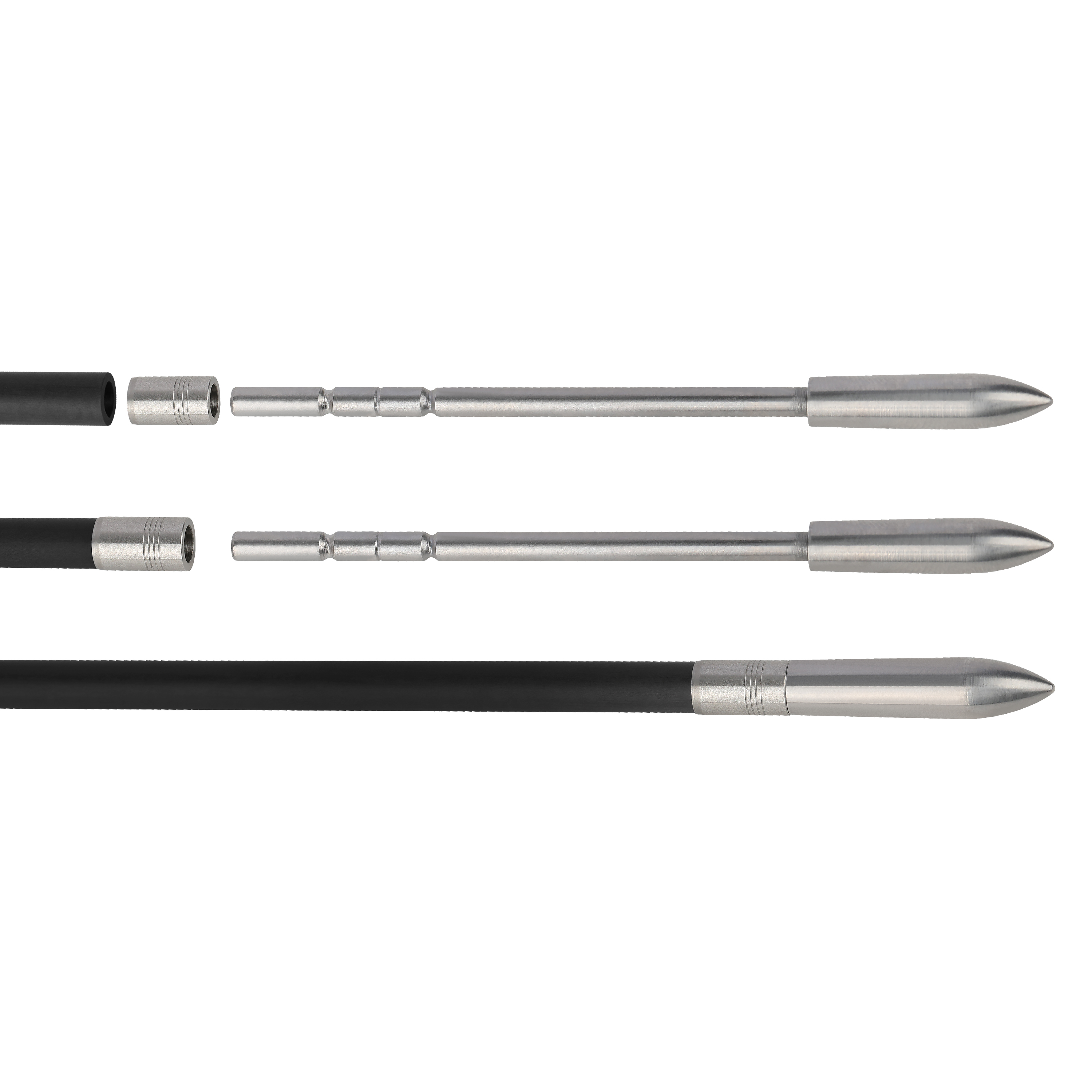 PANDARUS ICEPOINT 40T Pure Carbon Arrows .003" 3.2mm Competition