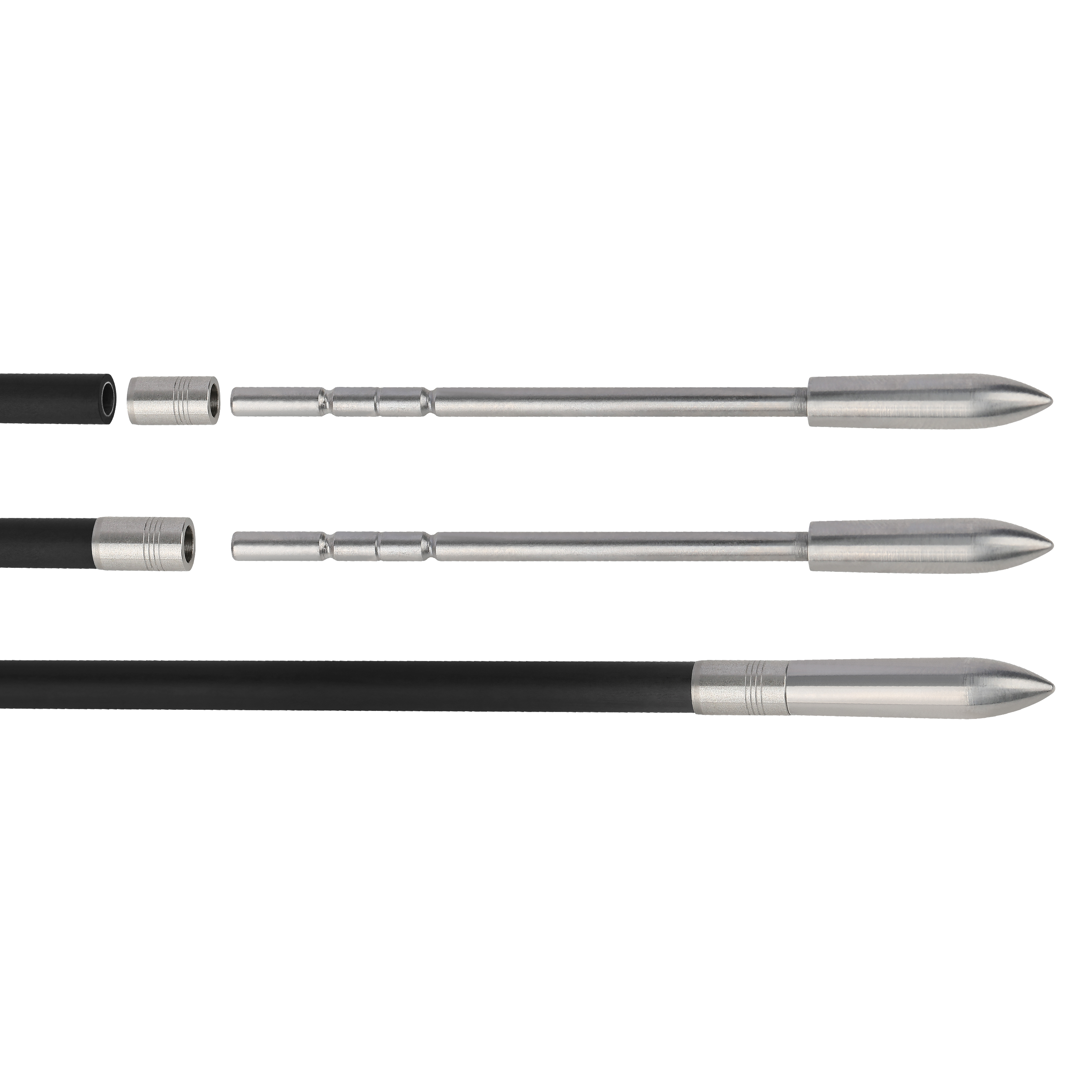 PANDARUS ELITE CA-320 Carbon Aluminum Arrow .001" ID3.2mm Competition