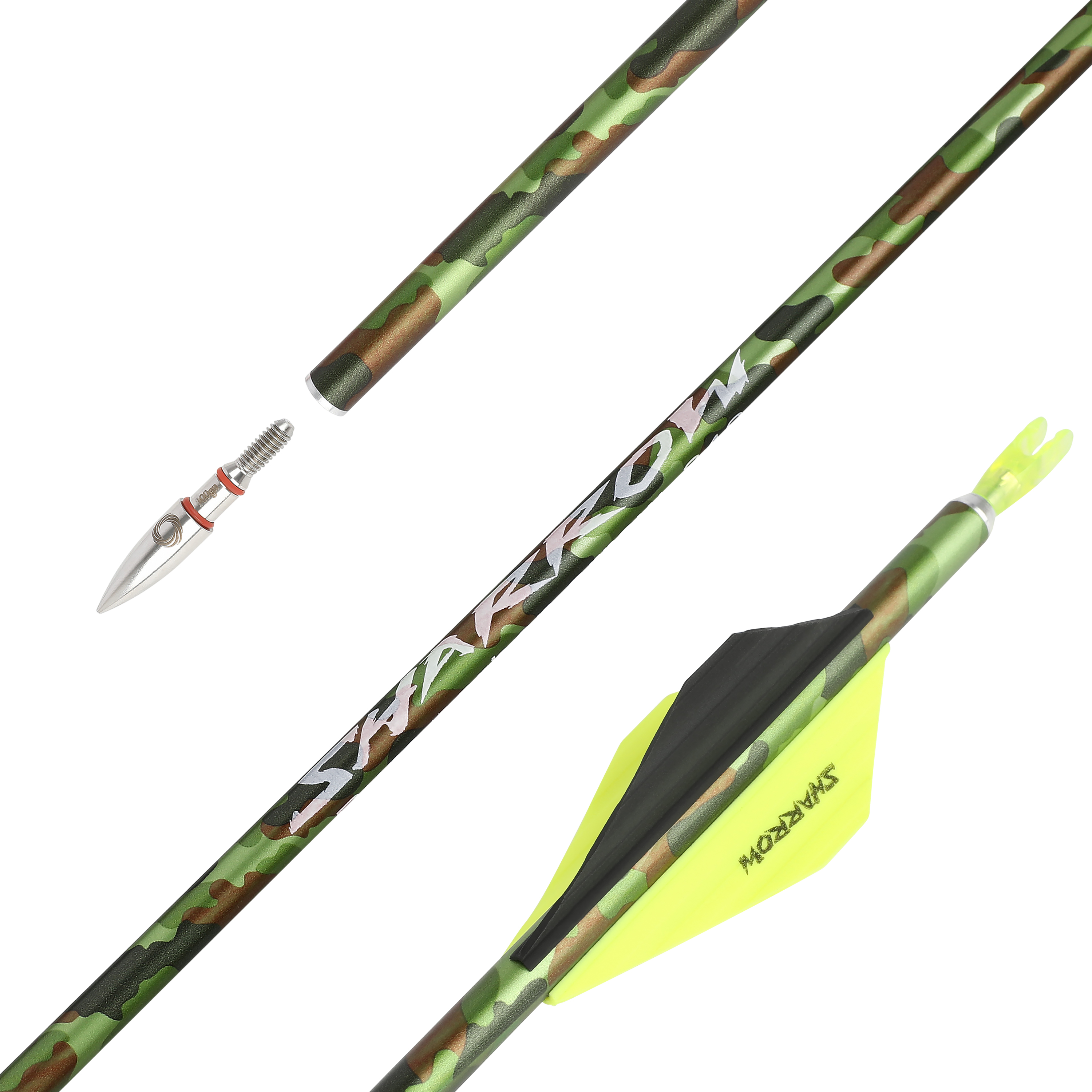 Pure Carbon Arrows Vane Spine 340 Recurve Compound Bow Hunting