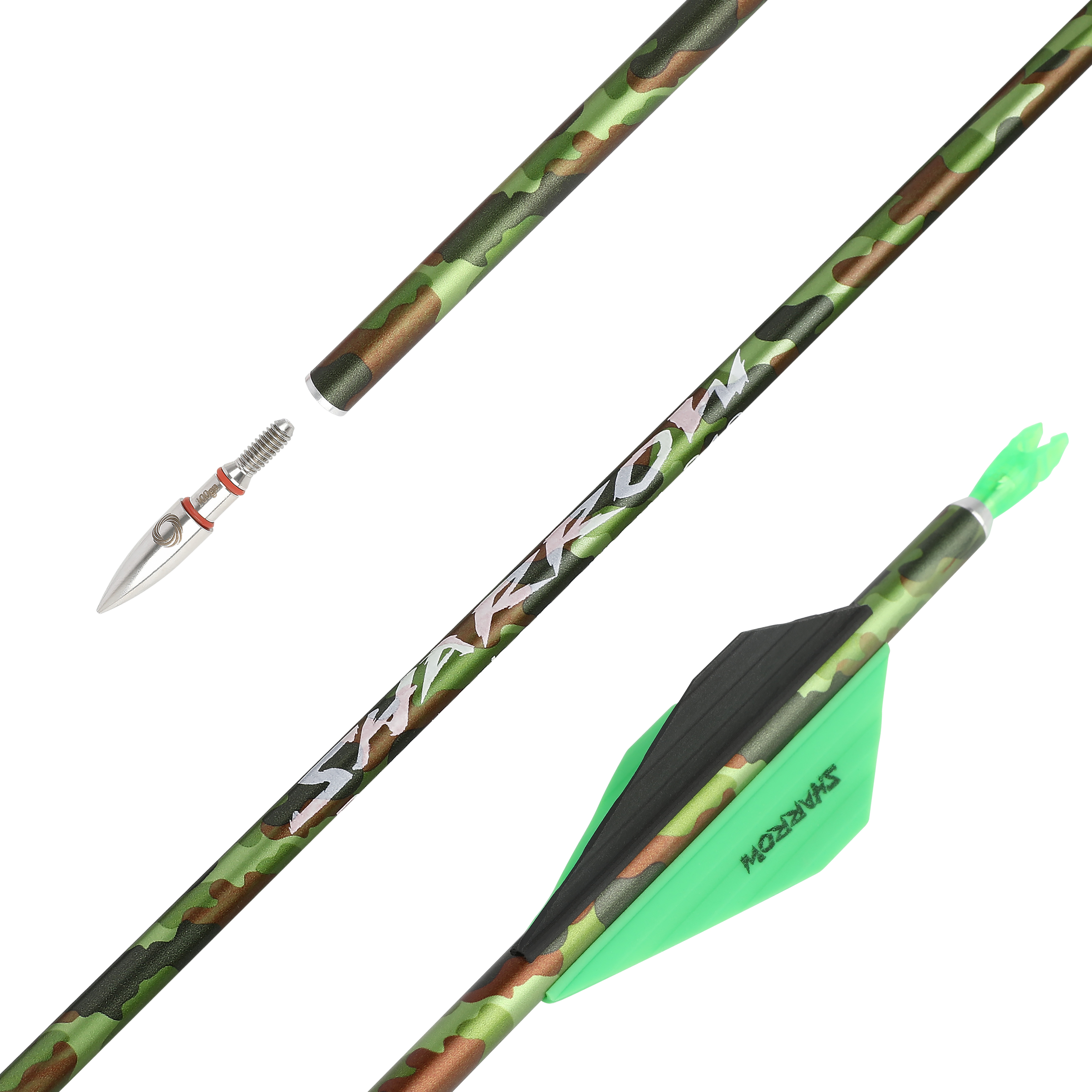 Pure Carbon Arrows Vane Spine 340 Recurve Compound Bow Hunting