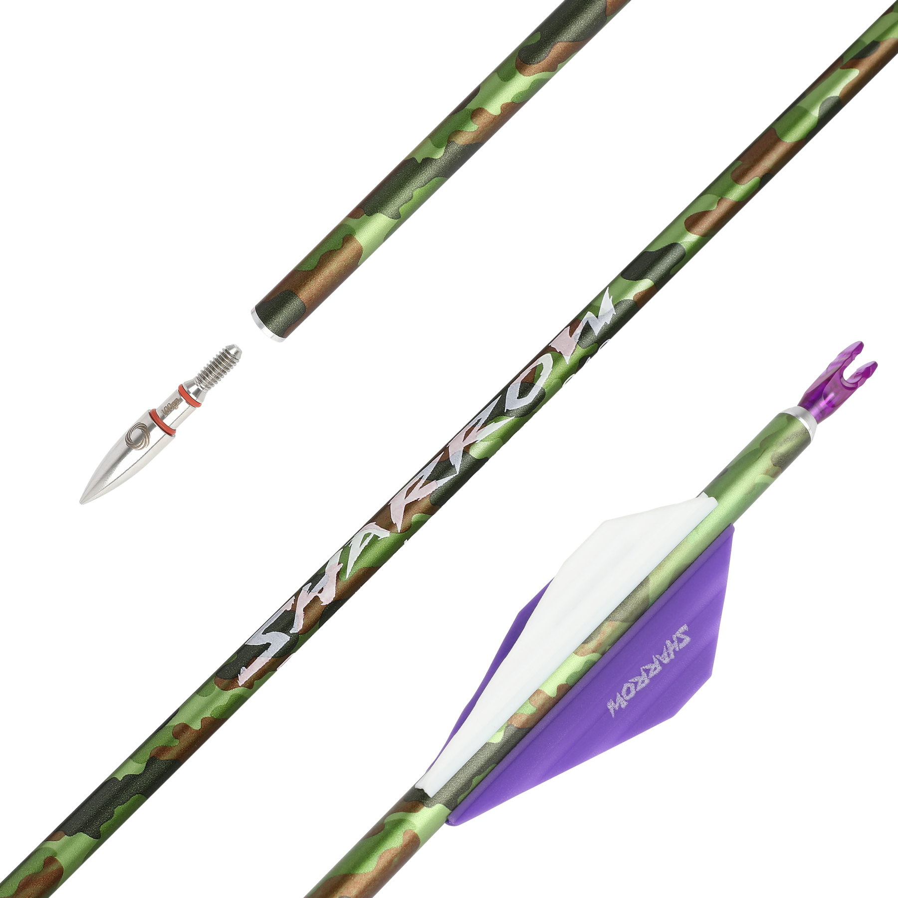 Pure Carbon Arrows Vane Spine 340 Recurve Compound Bow Hunting