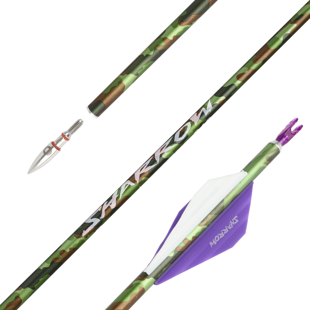 Pure Carbon Arrows Vane Spine 340 Recurve Compound Bow Hunting