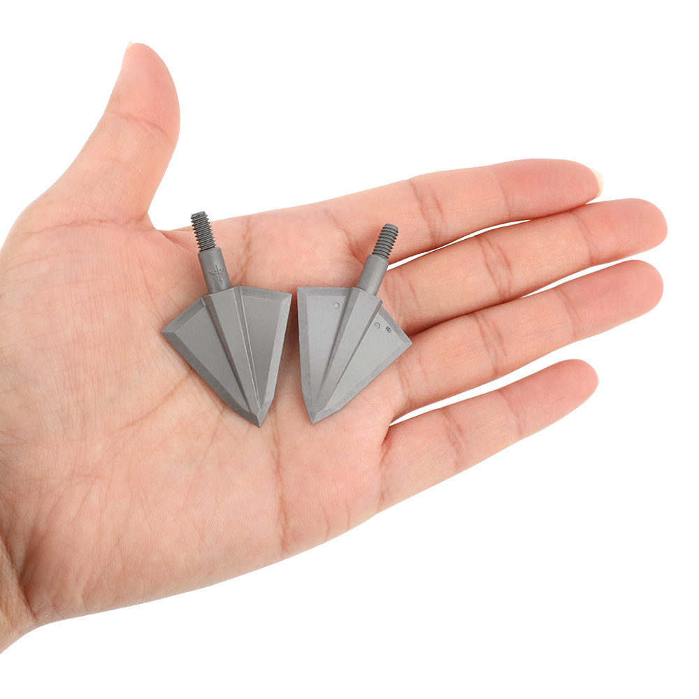 Hunting Arrowheads 150gr Blade Broadhead Archery Screw Points 
