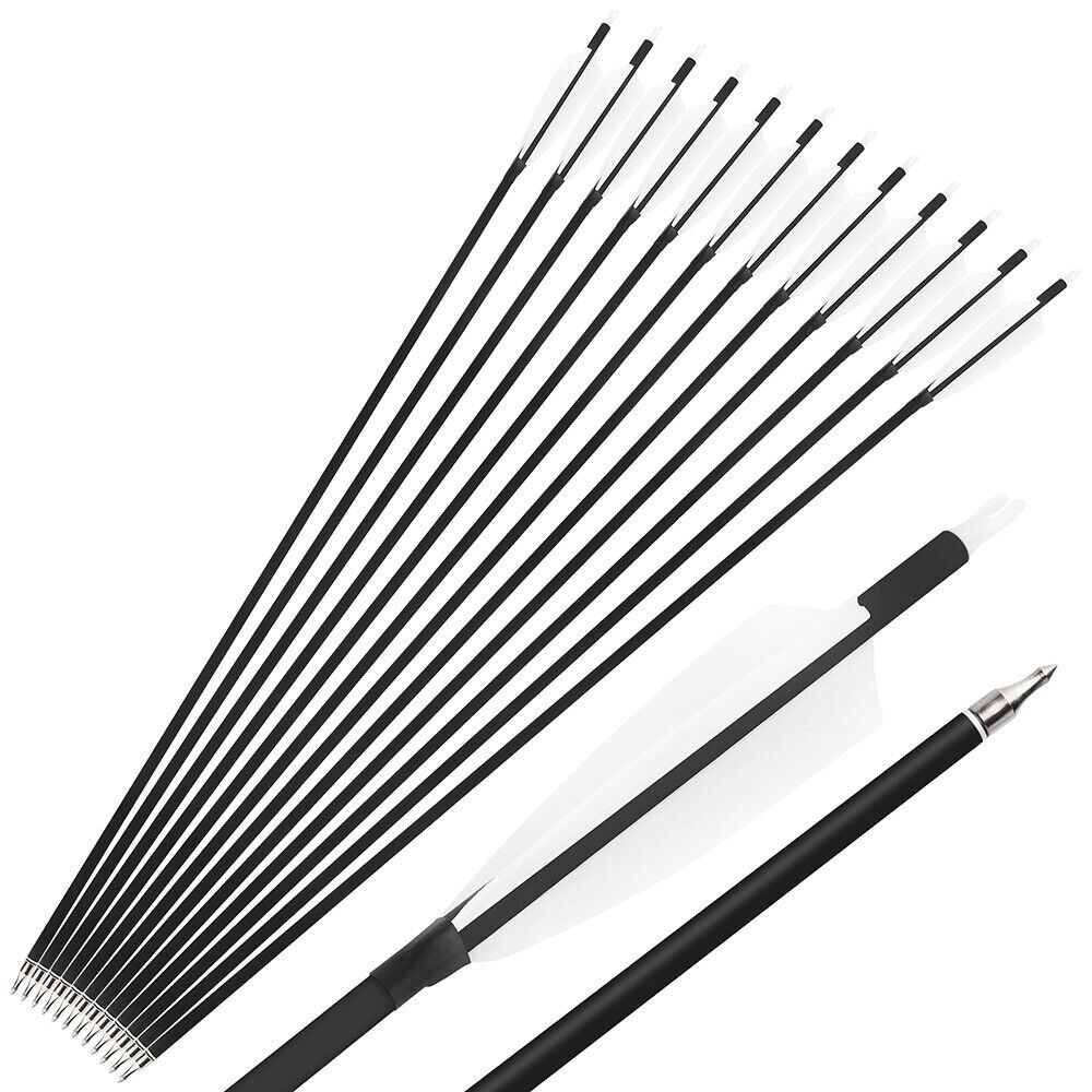 Carbon Arrows Turkey Feather Spine 500 Archery Hunting Practice