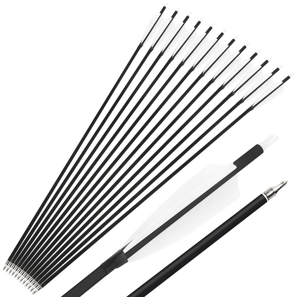 Carbon Arrows Turkey Feather Spine 500 Archery Hunting Practice