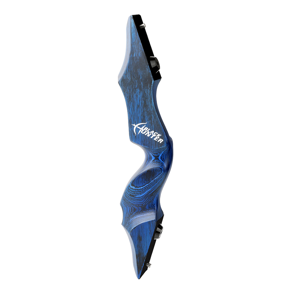 BLACK HUNTER Recurve Bow Set Traditional Takedown 60" 20-60lbs