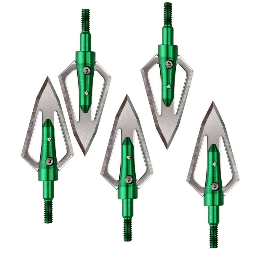Stainless Steel Broadhead Arrowheads 110 Grain Hunting Points