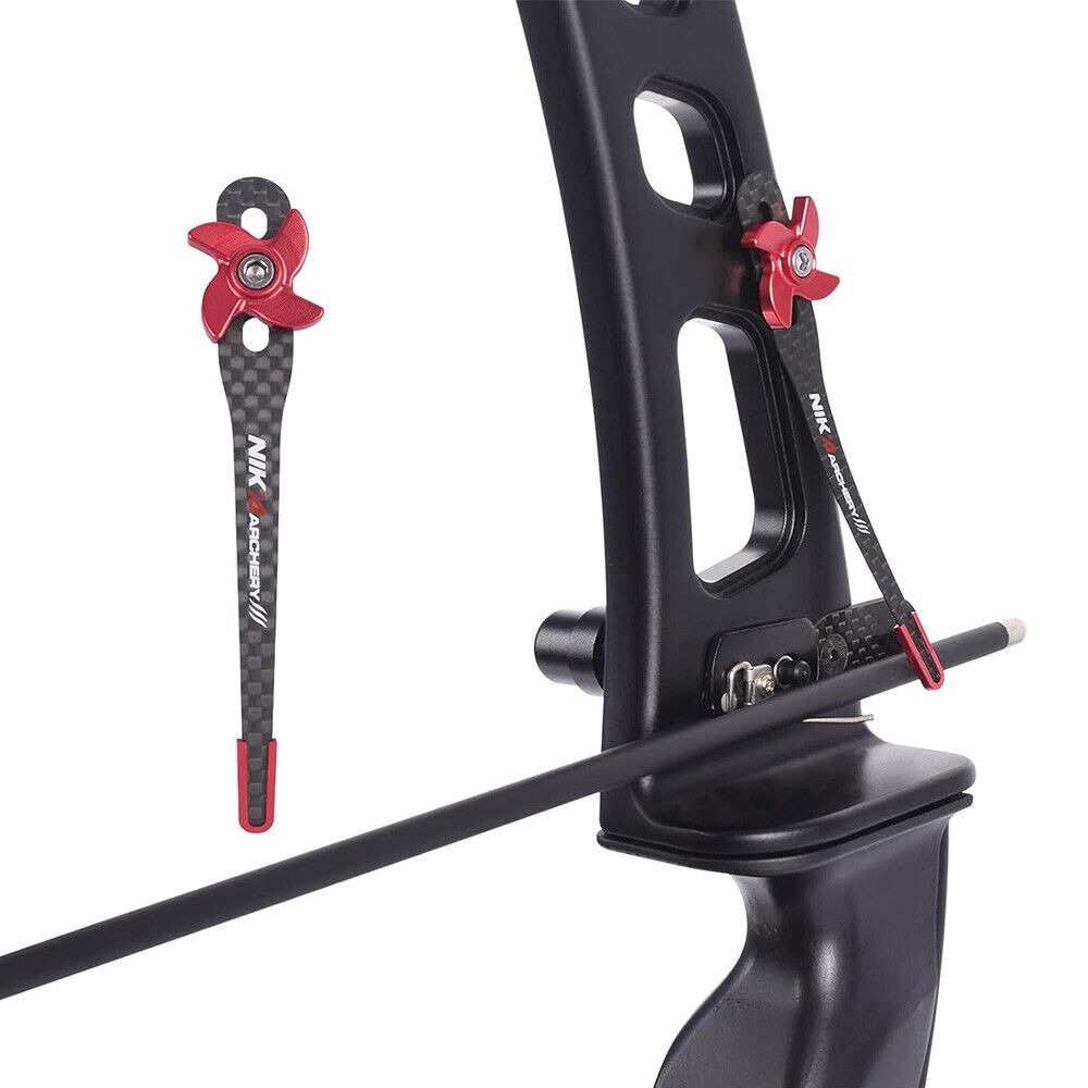 NIKA Archery Recurve Bow Clicker Carbon Signal Adjustable Target