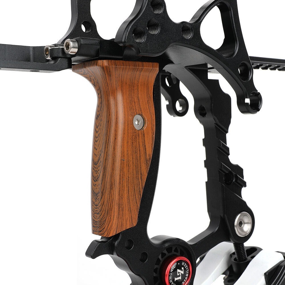 CNC Compound Bow Steel Ball Arrow Dual-use 17" 30-75lbs RH LH