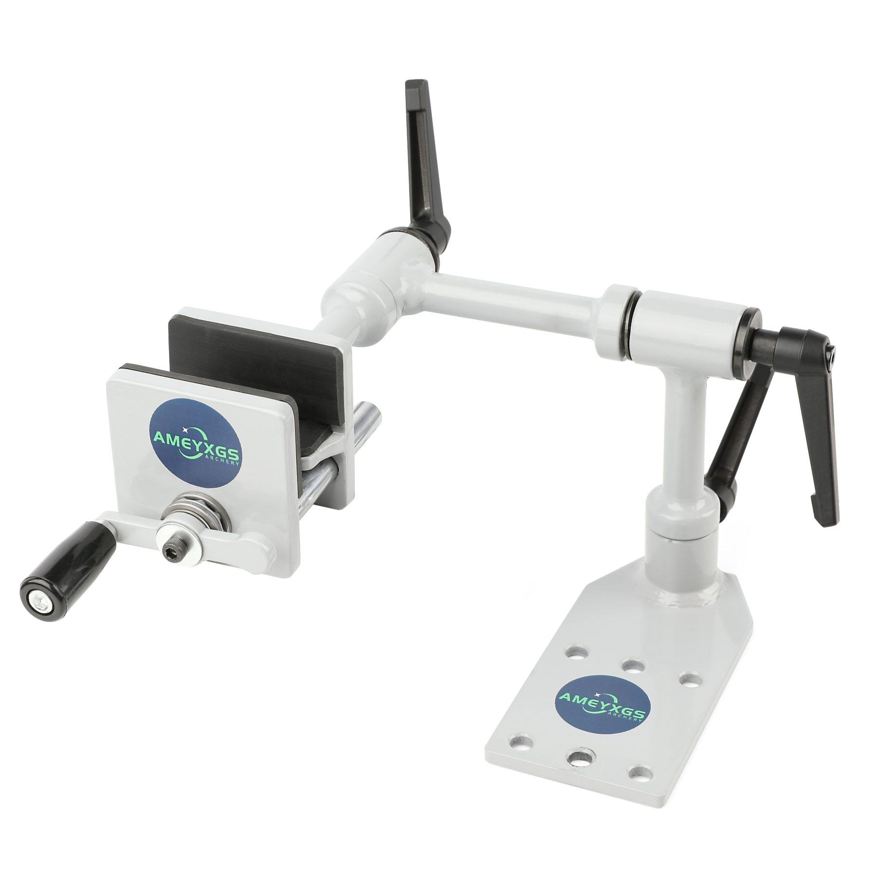 Universal Compound Bow Vise 360° Adjustable Archery Mount Tool